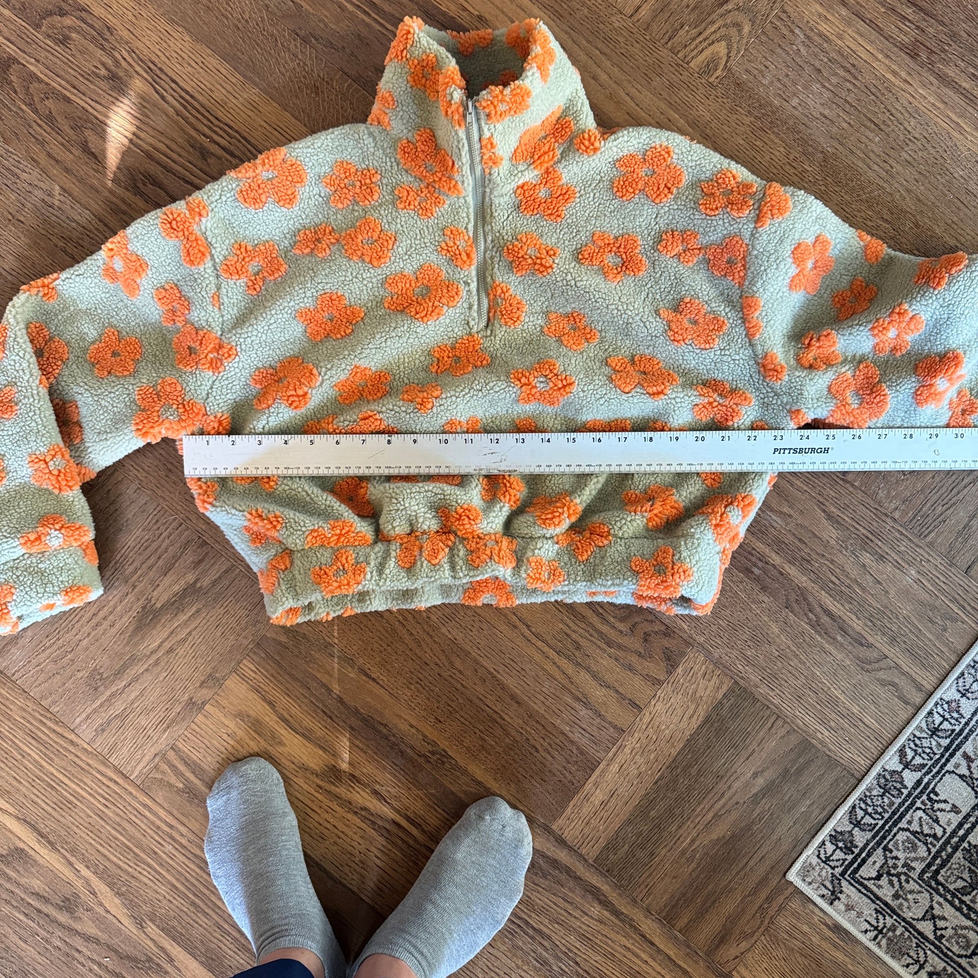Green & Orange Sherpa Keep Smiling Baby Co.